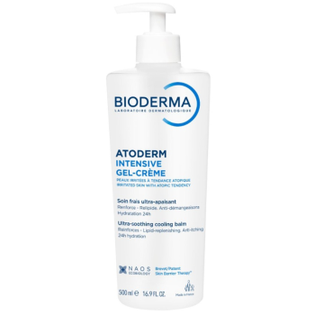 Atoderm Frischepflege ultra-beschleunigende Gel-Creme Bioderma - Flasche mit 500ml