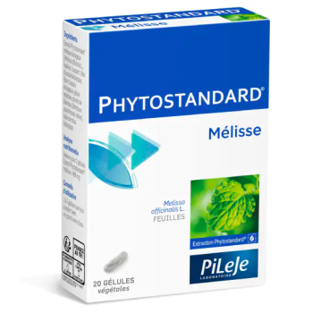 Phytostandard von Bio-Melisse Pileje - Packung mit 20 Kapseln