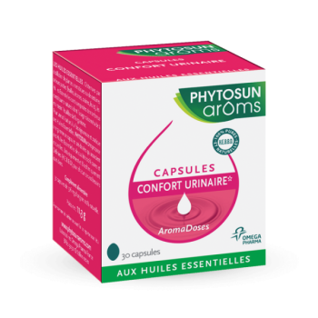 Urinäre Komfortkapseln Aromadosen Phytosun Aroms - 30 Kapseln