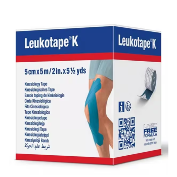 Leukotape K elastische Klebeband BSN medical - Band von 5 cm x 5 m