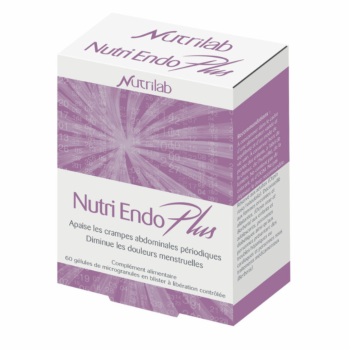 Nutri Endo Plus Menstruationsbeschwerden Nutrilab - Packung mit 60 Kapseln