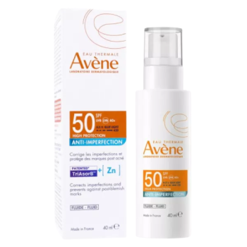 Anti-Unreinheiten Fluid SPF50 Hochschutz Avène - Flasche mit 40 ml