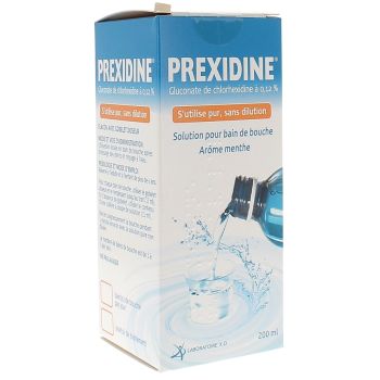 Prexidine 0,12% Mundspüllösung - Flasche mit 200 ml