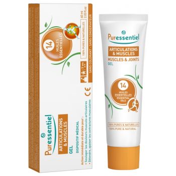 Gelenke & Muskeln Gel mit 14 ätherischen Ölen Puressentiel - Tube mit 60 ml