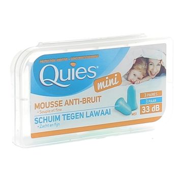 Schaumstoff-Ohrstöpsel Quies - 3 Paare