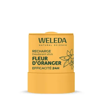 Wiederaufladbarer Orangenbl&uuml;ten-Deodorant-Stick Weleda - Stick mit 50g