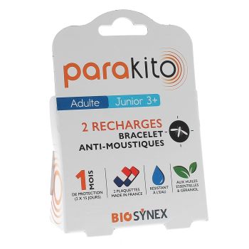 Para Kito Mückenschutz Nachfüllpackungen - Packung mit 2 Nachfüllungen
