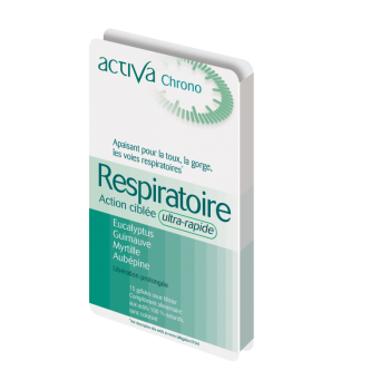 Chrono Respiratoire Activa - Packung mit 15 Kapseln