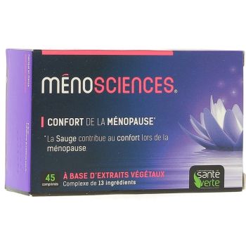Méno'sciences Komfort während der Menopause Gesundheit Grün - 45 Tabletten