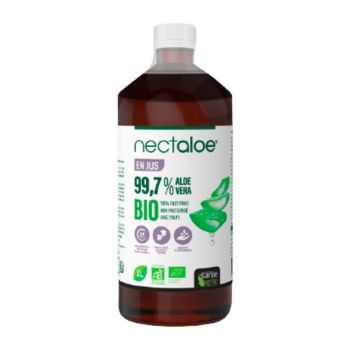 Néctaloé Getränk 99,7% reines Aloe Vera Santé Verte - Flasche 1L