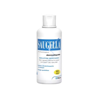 Dermoliquide sanfte Waschemulsion Saugella - Flasche mit 750 ml