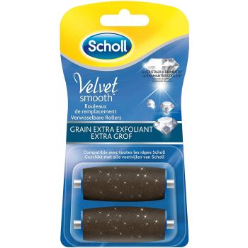 Velvet Smooth Ersatzrollen Extra Peeling Scholl - 2 Ersatzrollen