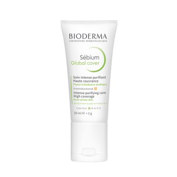 Sebium global cover Bioderma - Tube mit 30 ml + 2g