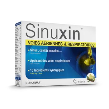 Sinuxin Atemwege & Atmung 3C Pharma - Packung mit 16 Beuteln