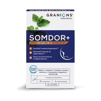 Somdor+ Tabletten Granions - Packung mit 30 Tabletten