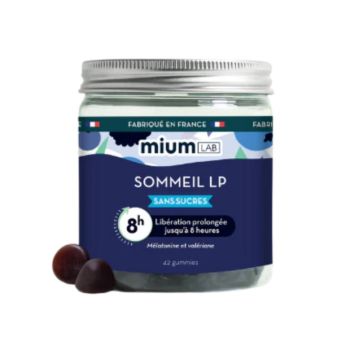 Schlaf LP Gummies ohne Zucker Mium Lab - Dose mit 42 Gummies