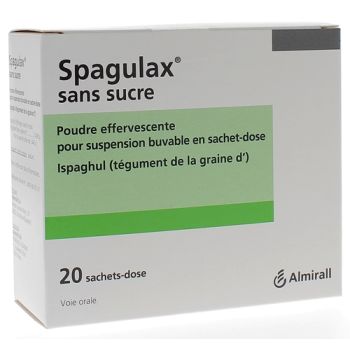 Spagulax ohne Zucker Brausepulver zur Herstellung einer trinkbaren Suspension - 20 Beutel