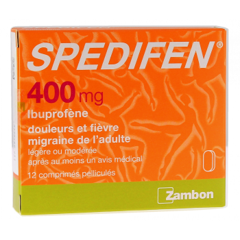 Spedifen 400mg Filmtabletten - Packung mit 12 Tabletten
