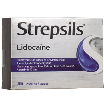 Strepsils Lidocain Lutschtabletten - 36 Tabletten