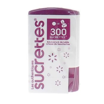 Die authentischen Süßstoffe 25 mg Saccharin - Packung mit 300 Süßstoffen