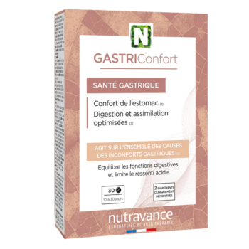 GastriConfort Magen Gesundheit Nutravance - Packung mit 30 Tabletten