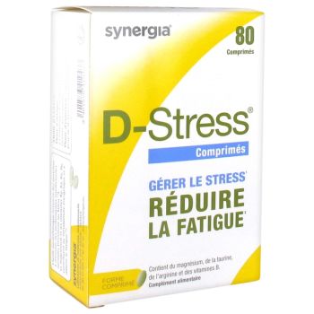 D-Stress Synergia - Packung mit 80 Tabletten