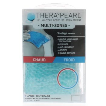 Théra Pearl Mehrzonen Wärme-Kälte-Patch - 1 wiederverwendbares Pflaster