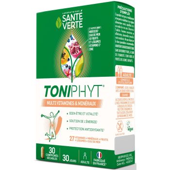 Toniphyt Multinature Gesundheit Grün - Packung mit 30 Tabletten