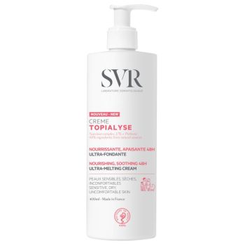 Topialyse Beruhigende Feuchtigkeitscreme 48H SVR - Pumpflasche mit 400 ml