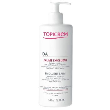 DA emollient balm for atopic skin Topicrem - 500 ml bottle