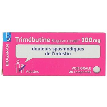 Trimebutin Biogaran 100mg - Packung mit 20 Tabletten