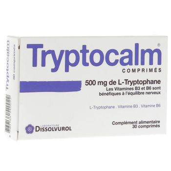 Tryptocalm 500 mg Tabletten - Packung mit 30 Tabletten