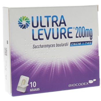 Ultra Levure 200mg Kapseln - Antidiarrhoikum - 10 Kapseln