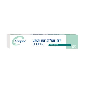 Sterilisierte Vaseline Cooper Salbe - Tube mit 20 g