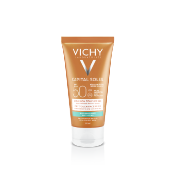 Ideale Sonne SPF 50+ Emulsion gegen Glanz trockene Berührung Vichy - Tube mit 50 ml
