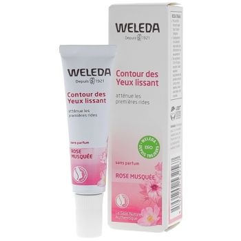 Augenpflege mit glättendem Wildrosenöl Weleda - 10 ml Tube