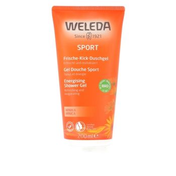 Duschgel Sport mit Arnika von Weleda - Tube mit 200 ml