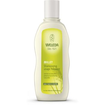 Häufig verwendetes Hirse-Shampoo von Weleda - Tube mit 190 ml