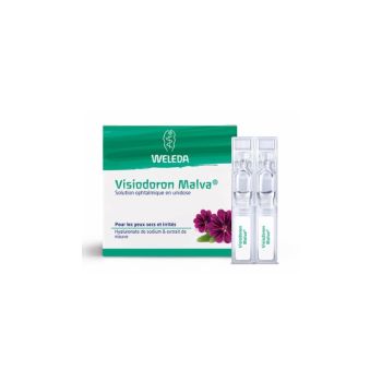 Visiodoron Malva Weleda Augentropfen in Einzeldosen - Packung mit 20 Einzeldosen