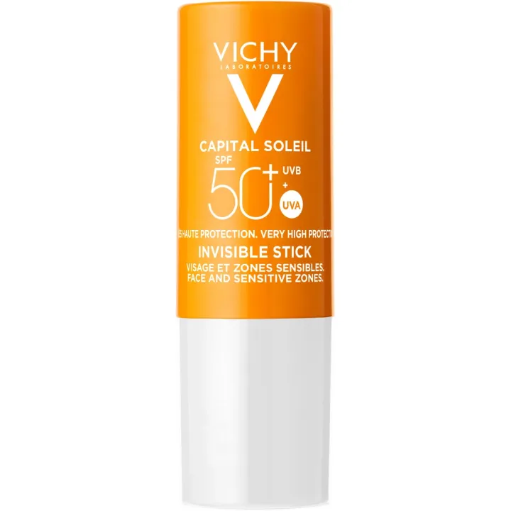Capital soleil stick unsichtbar SPF50 Vichy - Stick mit 8g