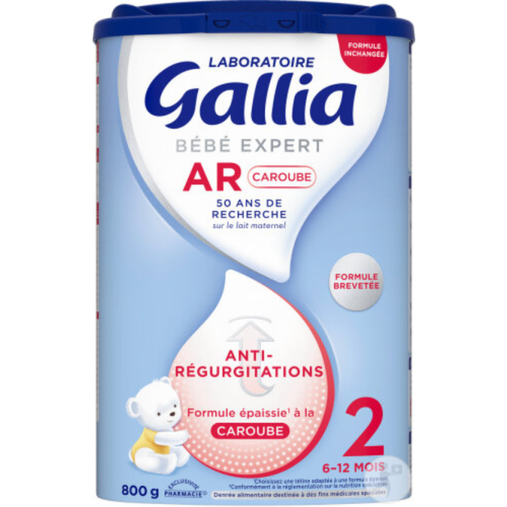 Bébé Expert AR Johannisbrotkernmehl Milchpulver 2. Alter Gallia - Dose 800g