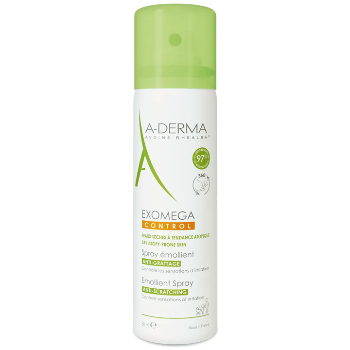 Exomega Control Spray Emollient A-Derma - Spray von 200 ml