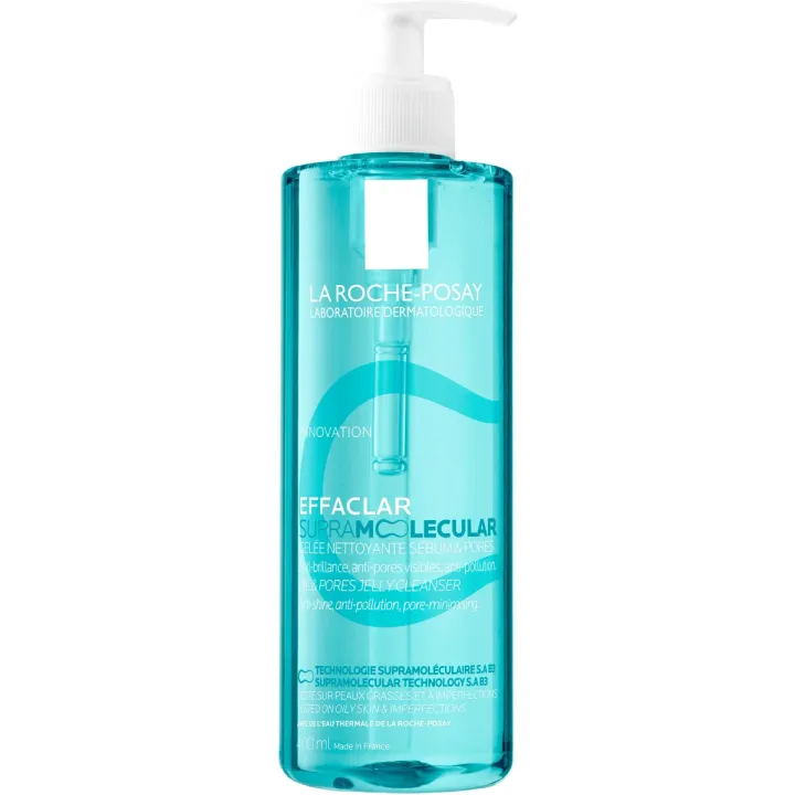 Effaclar SupraMolecular Reinigungsgel für Sebum und Poren La Roche-Posay - Pumpflasche mit 400 ml