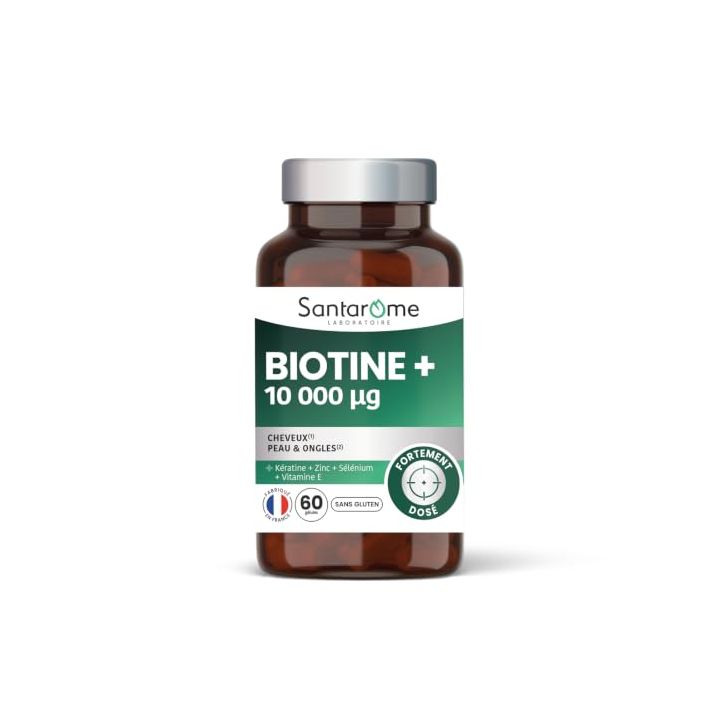 Biotin+ 10000ug Santarome - 60 Kapseln