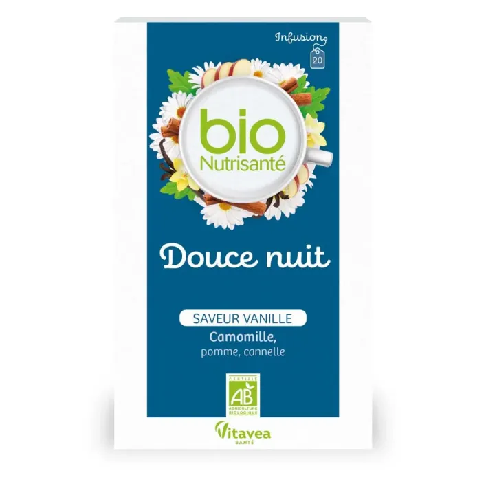 Sanfte Nachtinfusion Nutrisanté - Box mit 20 Beuteln