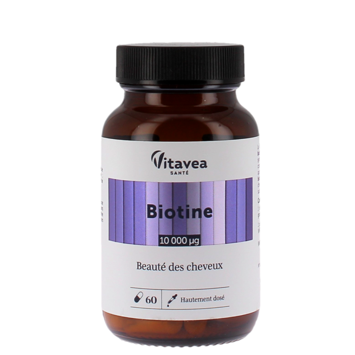 Biotin 10.000 µg Vitavea - Dose von 60 Kapseln