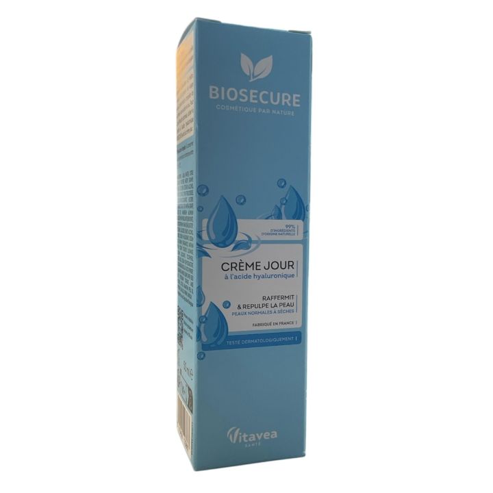Bio Secure Hyaluronsäure Tagescreme - 50ml Tube