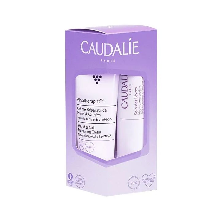Vinotherapist Hand- und Nagelcreme + Lippenpflege Caudalie