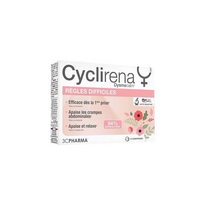 Cyclirena dysmecalm schwierige Regeln 3C Pharma - 15 Tabletten