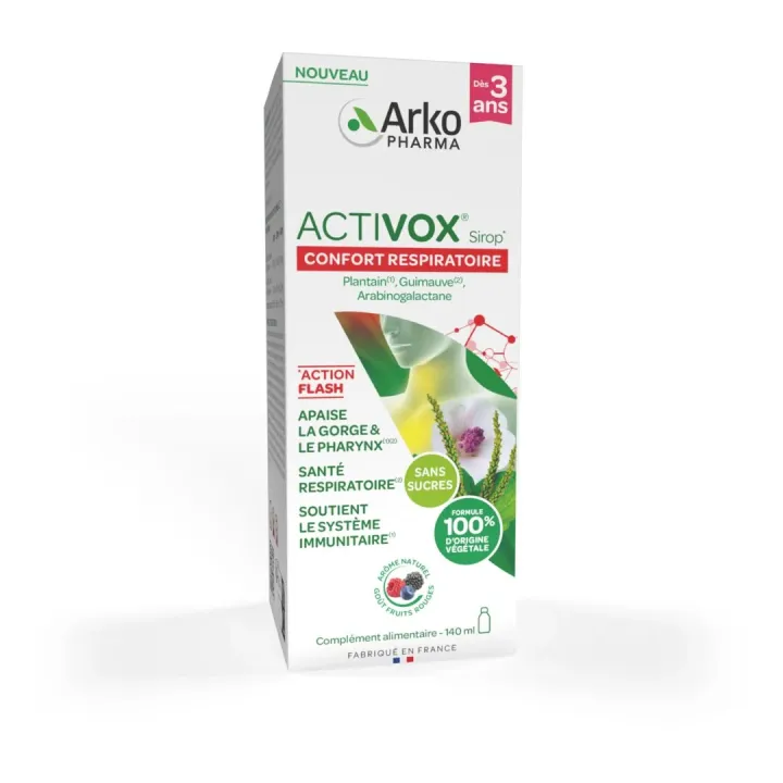 Activox Atemkomfort Arkopharma - Flasche mit 140ml